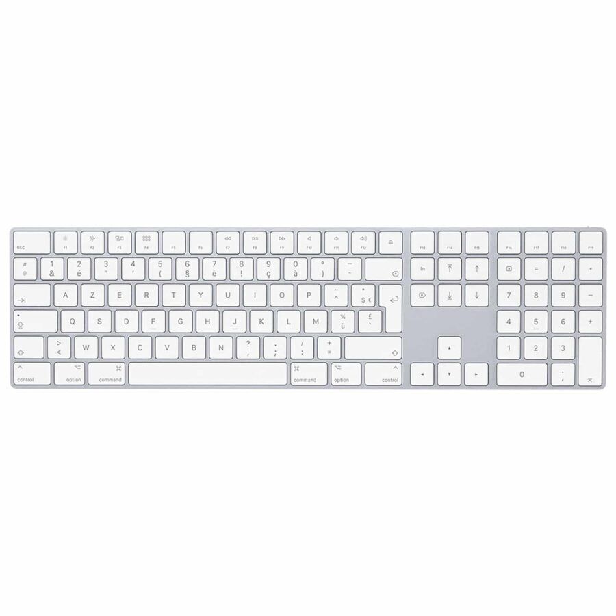 Apple Magic Keyboard Pavé Numérique (FR) - Argent Accessoires Garantie 1 an en Stock | McPrice Paris Trocadéro