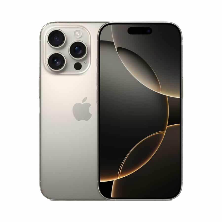 Apple iPhone 16 Pro 256 Go - Titane Naturel-McPrice-paris-trocadero